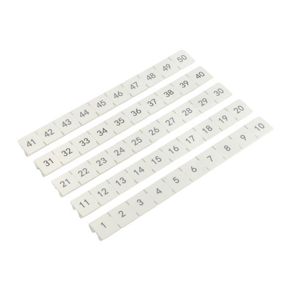 Маркеры клеммные  scr-ut-mrk-10-90-1-50