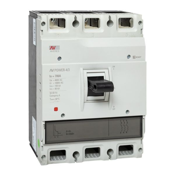 Выключатель автоматический mccb-43-700H-TR-av