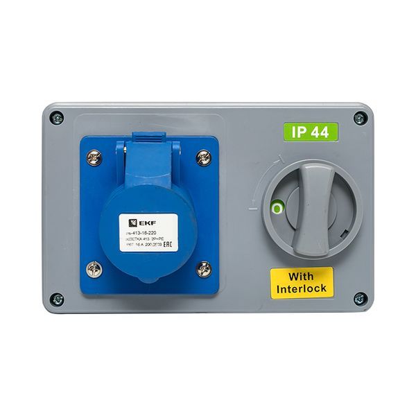 Розетка промышленная  ps-1413-16-220