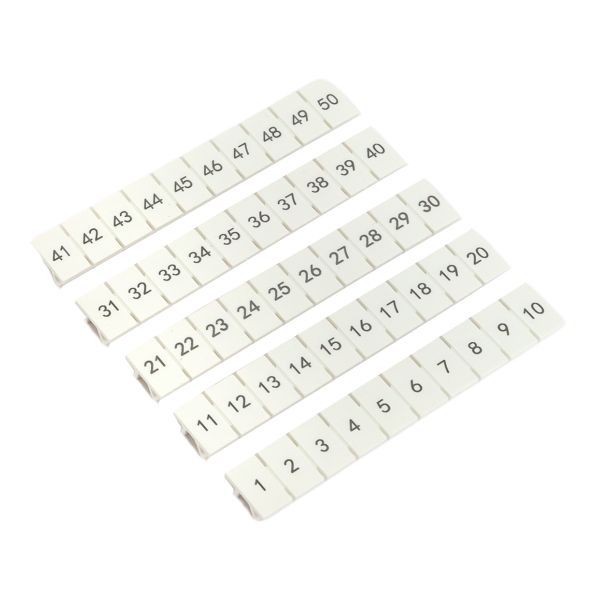 Маркеры клеммные  scr-ut-mrk-6-1-50