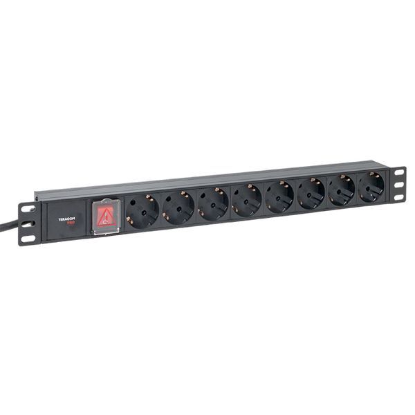 Блок силовых розеток  TRP-HPD-LS-16A-8SH-2MSH