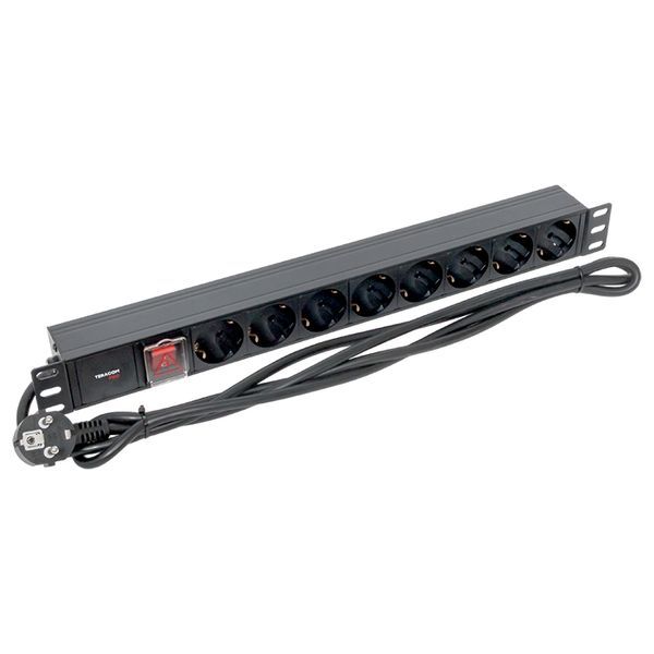 Блок силовых розеток  TRP-HPD-LS-16A-8SH-2MSH