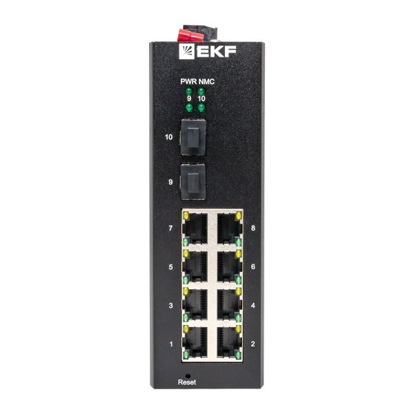 Коммутатор промышленный TSX-ML2-2GX/SFP-8GT