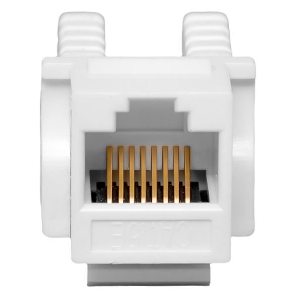 Соединитель проходной  TRP-KSTN-90D-5EUTP-WH
