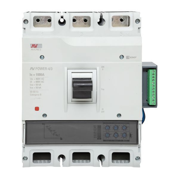 Выключатель автоматический  mccb-43-1000-2.2-av