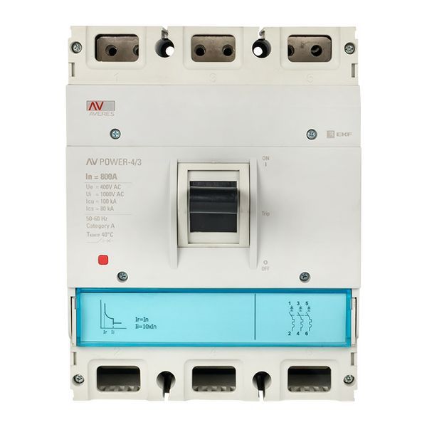 Выключатель автоматический mccb-43-800-TR-av