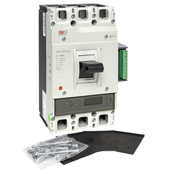 Выключатель автоматический  mccb-33-400-6.2-av