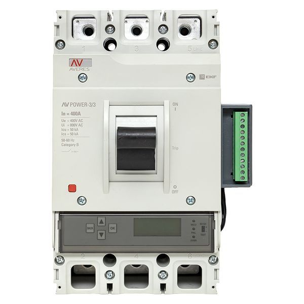 Выключатель автоматический  mccb-33-400-6.2-av