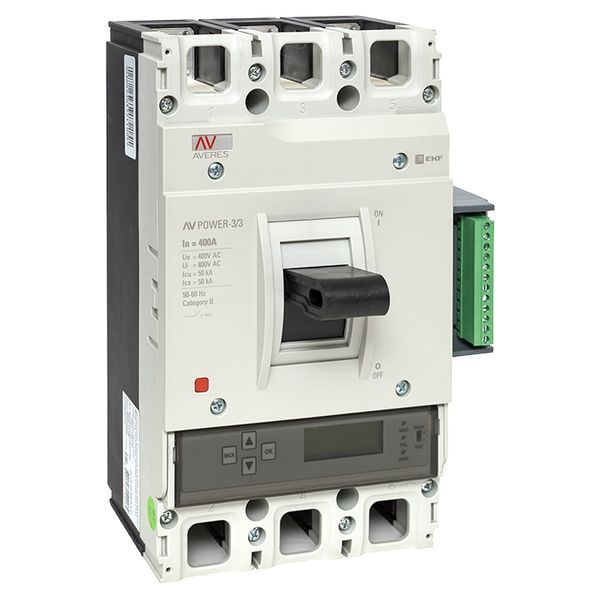 Выключатель автоматический  mccb-33-400-6.2-av