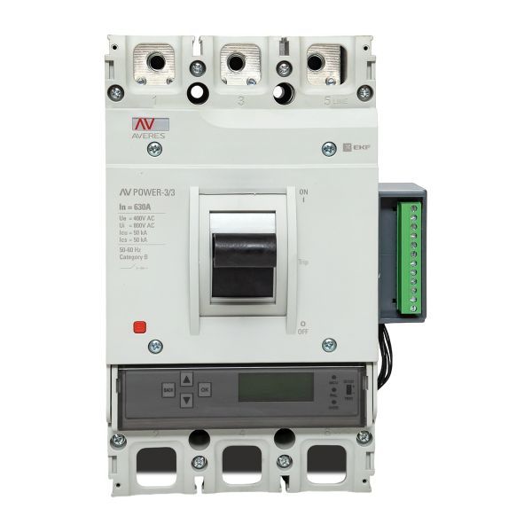 Выключатель автоматический  mccb-33-630-6.2-av