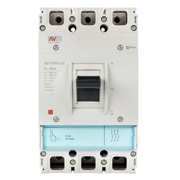 Выключатель автоматический  mccb-33-400H-TR-av