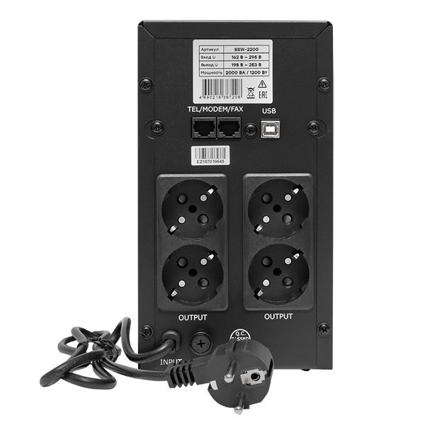 Источник бесперебойного питания  SSW-2200