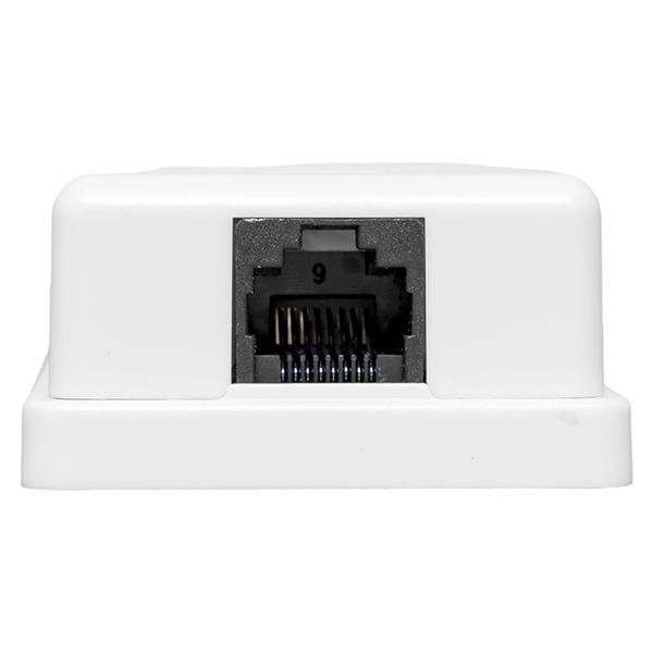 Розетка телекоммуникационная  TRC-WBOX-1RJ45-5EUTP-WH