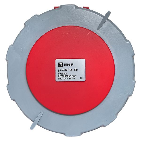 Розетка промышленная  ps-2442-125-380