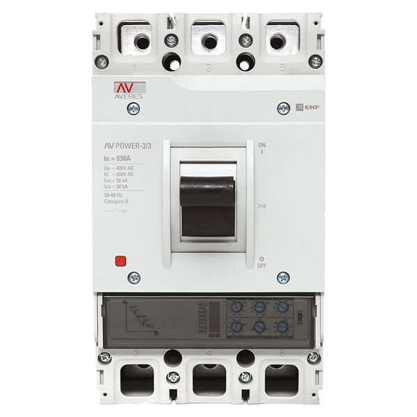Выключатель автоматический  mccb-33-630-2.0-av