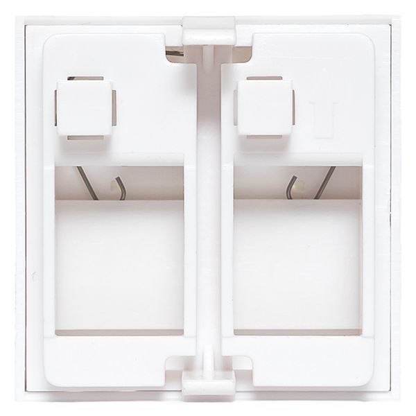 Вставка коммутационная  TRP-INS-MOS-2M2P-WH