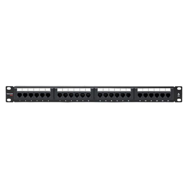 Патч-панель  TRP-PPNL-6UTP-1U24