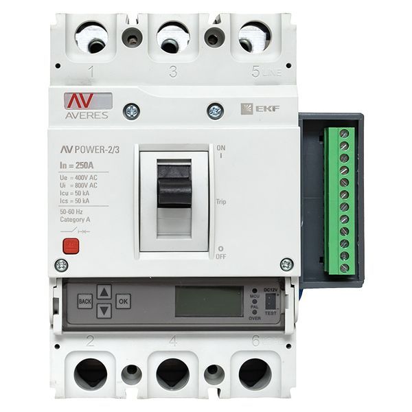 Выключатель автоматический  mccb-23-250-6.2-av