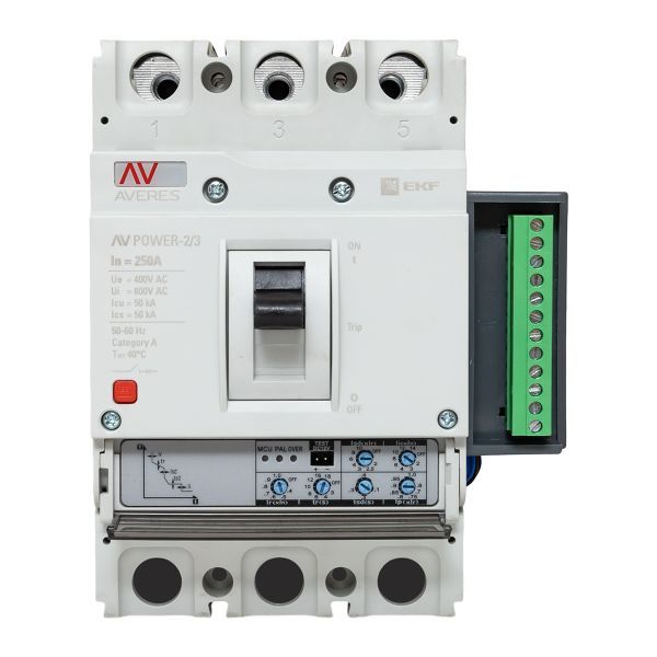Выключатель автоматический  mccb-23-250-2.2-av