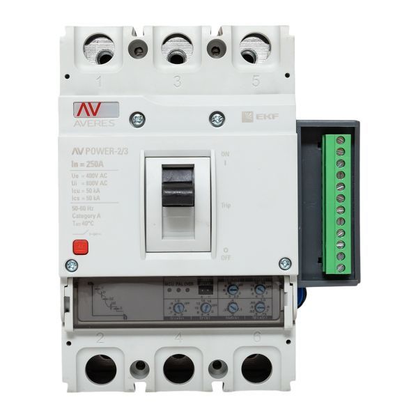 Выключатель автоматический  mccb-23-250-2.2-av