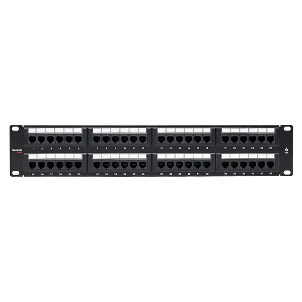 Патч-панель  TRP-PPNL-6UTP-2U48
