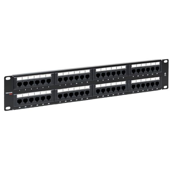 Патч-панель  TRP-PPNL-6UTP-2U48