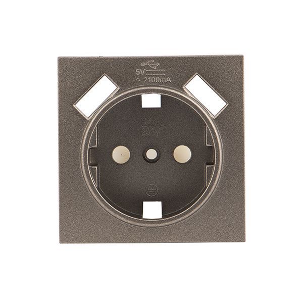 Панель лицевая  ESR16-L-028-60-2USB