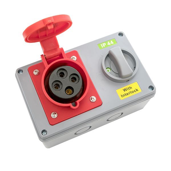 Розетка промышленная  ps-1424-32-380