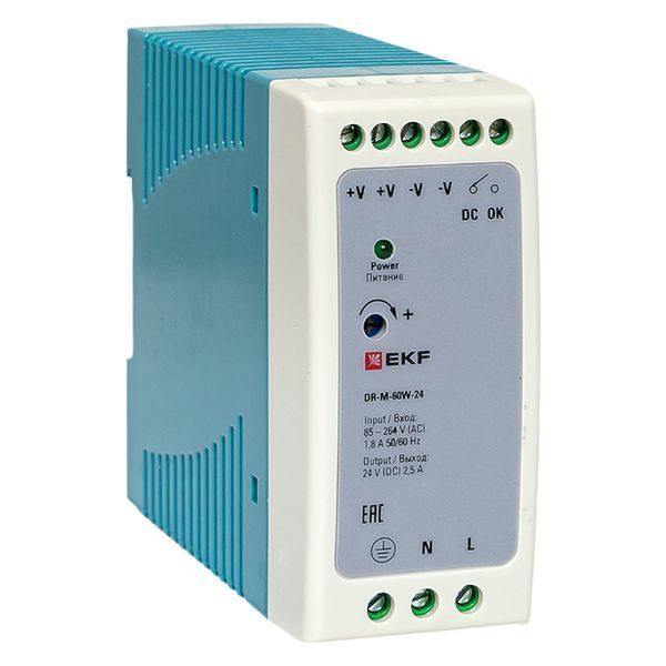 Блок питания  DR-M-60W-24