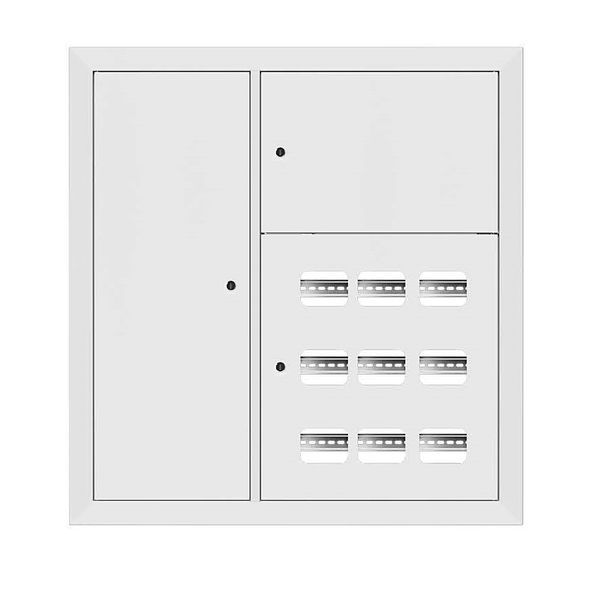 Щит этажный  mb29-v-9z-ral9003-1