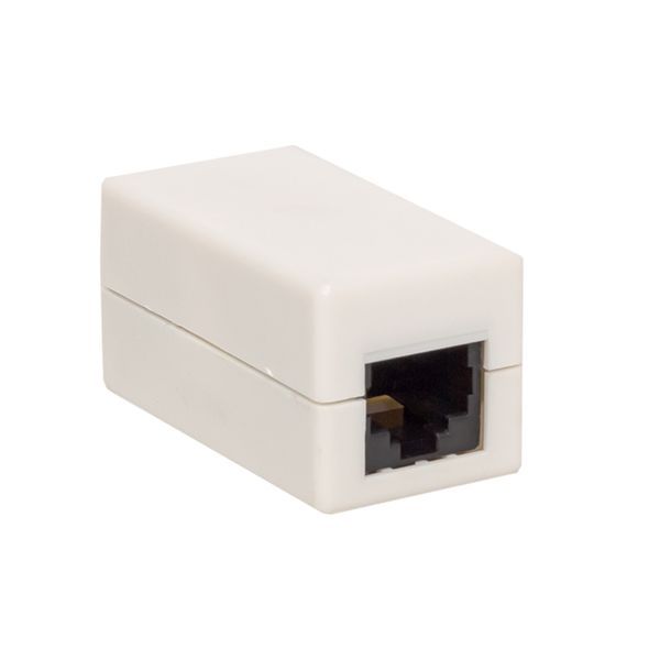 Соединитель проходной  TRC-INLC-2RJ45-5EUTP-WH