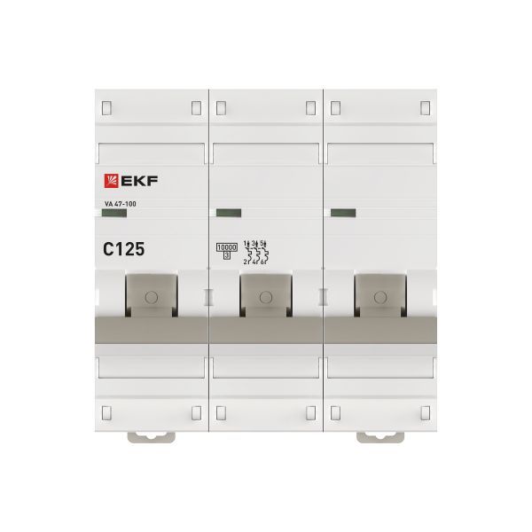 Выключатель автоматический  mcb47100-3-125C-pro