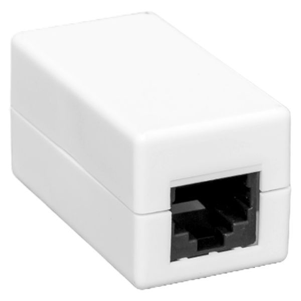 Соединитель проходной  TRP-INLC-2RJ45-6UTP-WH