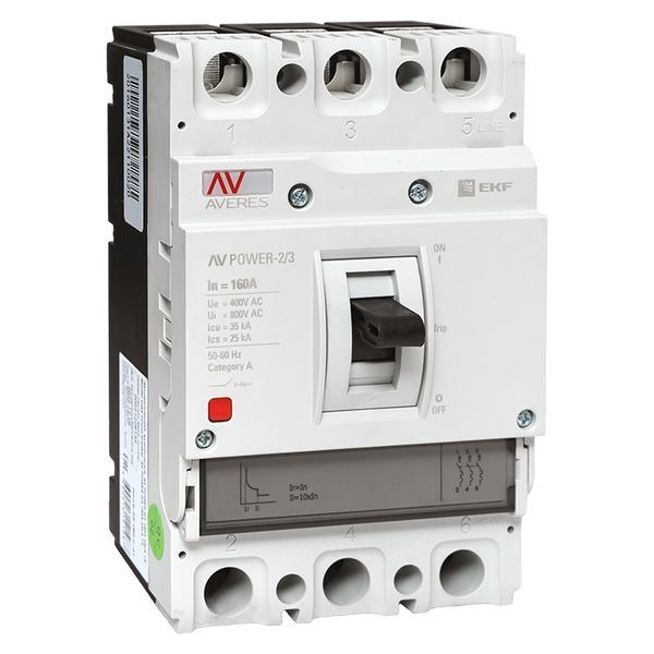 Выключатель автоматический  mccb-23-160-TR-av