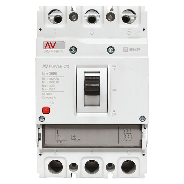 Выключатель автоматический  mccb-23-200-TR-av