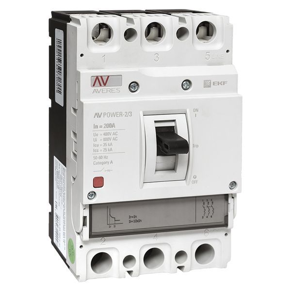 Выключатель автоматический  mccb-23-200-TR-av