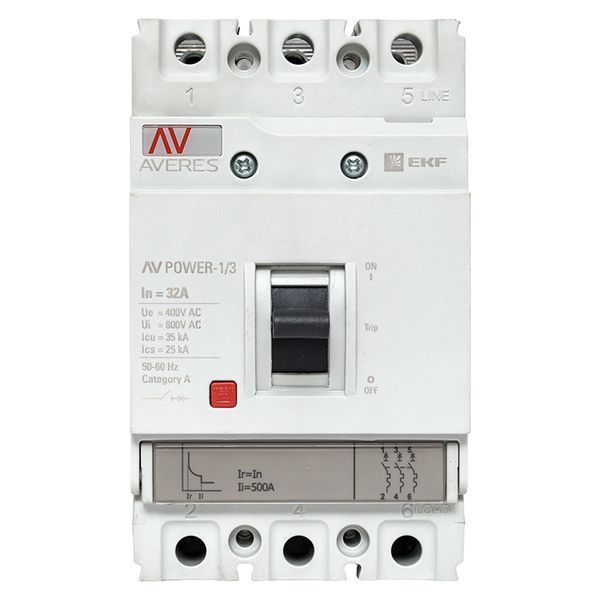 Выключатель автоматический mccb-13-32-TR-av