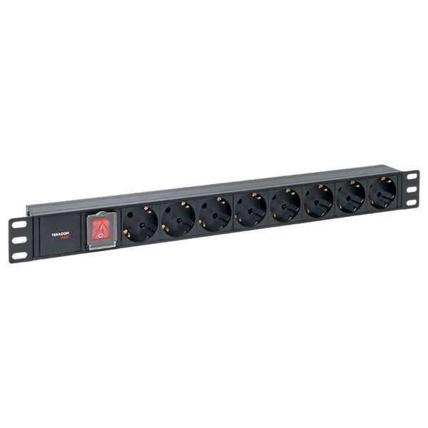 Блок силовых розеток TRP-HPD-LS-10A-8SH-C14