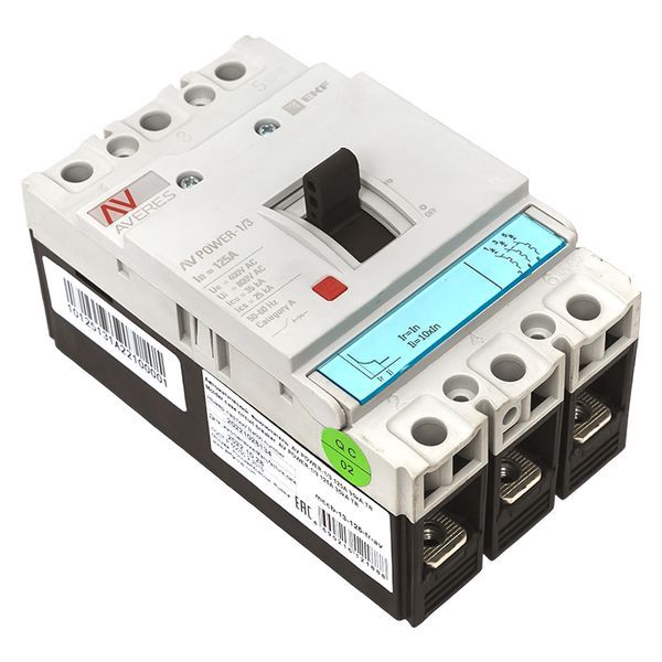 Выключатель автоматический mccb-13-125-TR-av