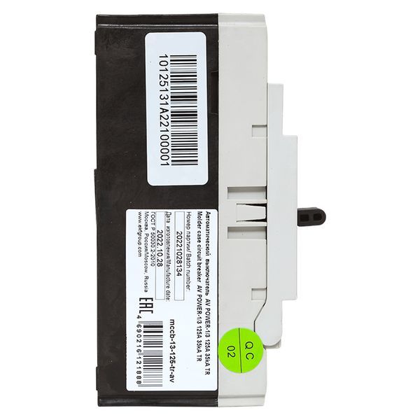 Выключатель автоматический mccb-13-125-TR-av
