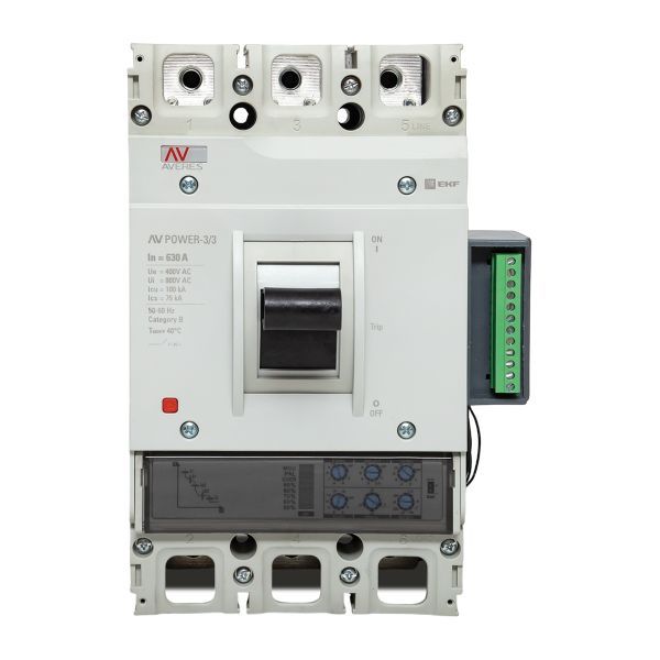 Выключатель автоматический  mccb-33-630H-2.2-av