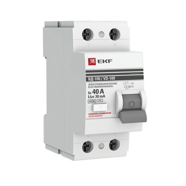 Устройство защитного отключения  elcb-2-40-30-em-pro