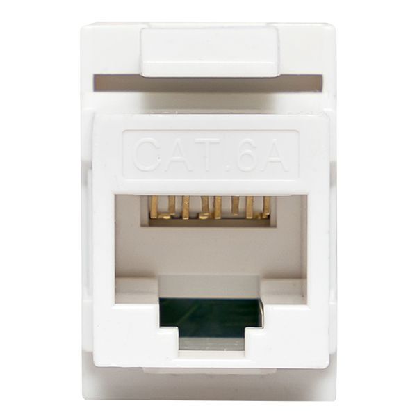 Соединитель проходной  TRCS-KSTN-RT180-6AUTP-OR