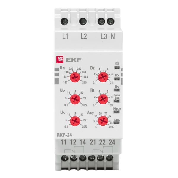 Реле контроля фаз  rkf-24