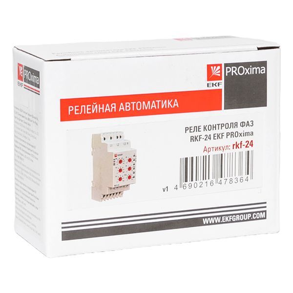 Реле контроля фаз  rkf-24