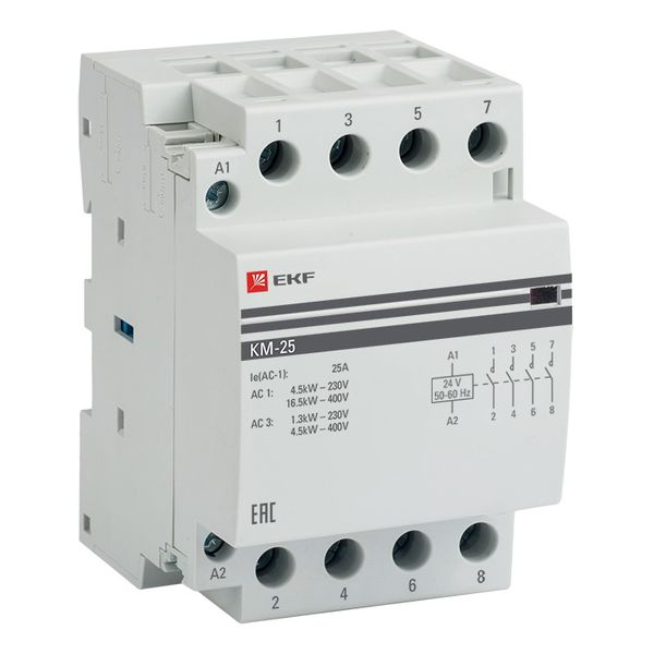 Контактор  km-3-25-40-24v