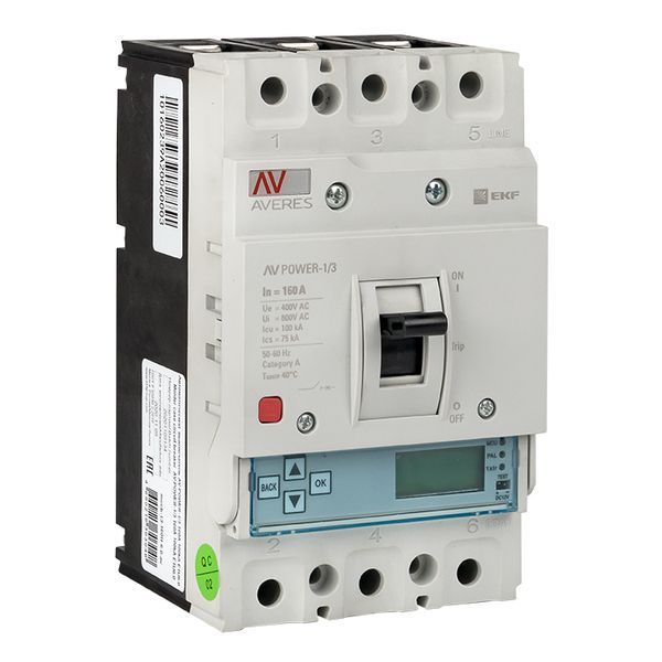Выключатель автоматический mccb-13-160-6.0-av