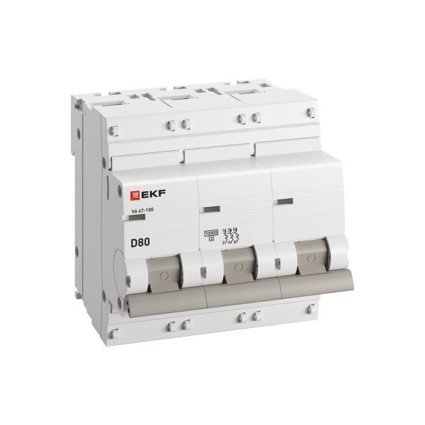 Выключатель автоматический  mcb47100-3-80D-pro