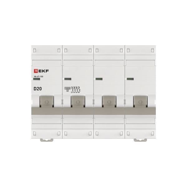 Выключатель автоматический  mcb47100-4-20D-pro