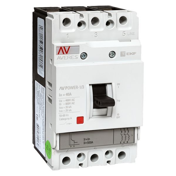Выключатель автоматический mccb-13-40-TR-av